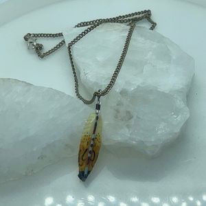 Feather Necklace (faux)